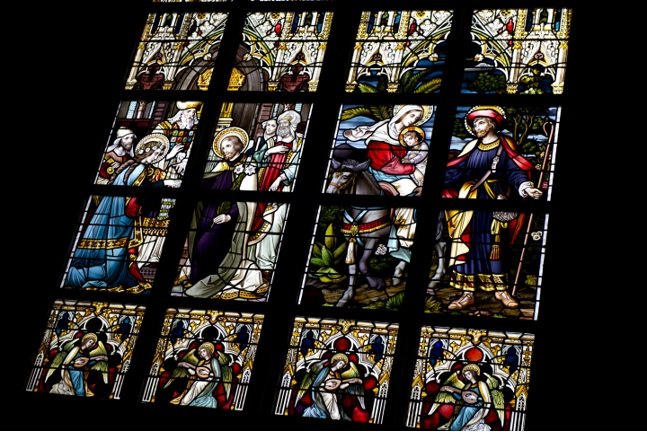 Glas-in-lood kerk Liempde