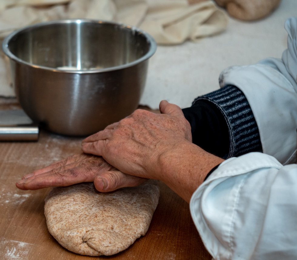 Handmatig kneden 